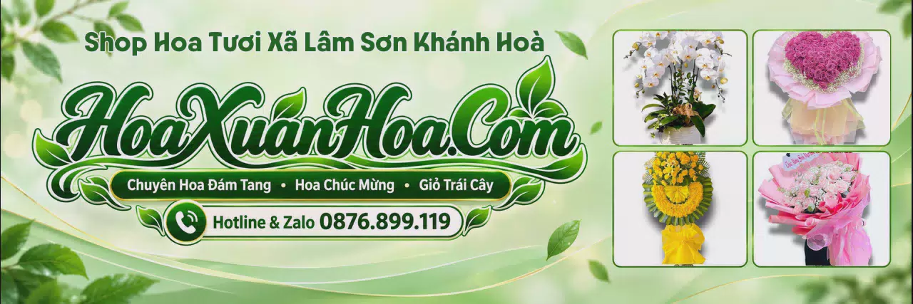 Ảnh bìa Shop Bán Hoa Tươi Tại Xã Lâm Sơn Khánh Hoà - Tiệm Hoa Giao Nhanh
