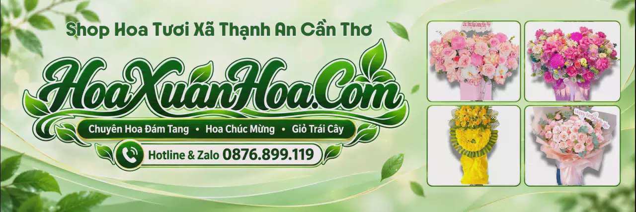 Ảnh bìa Shop Bán Hoa Tươi Tại Xã Thạnh An Cần Thơ - Dịch Vụ Đặt Hoa Trực Tuyến