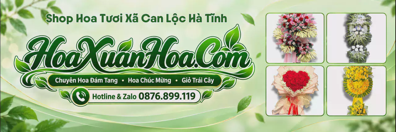 Ảnh bìa Shop Hoa Tươi Tại Xã Can Lộc Hà Tĩnh - Tiệm Hoa Tươi Gần Đây