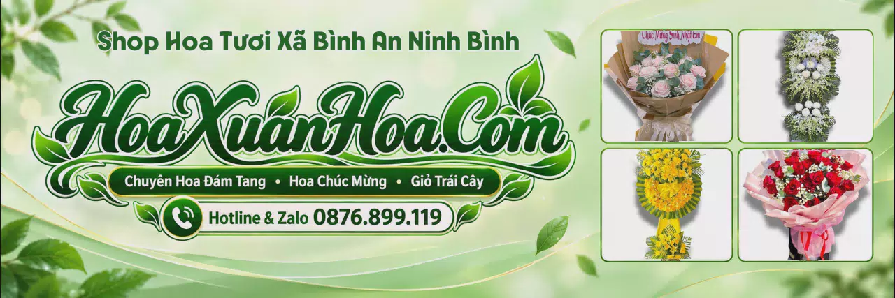 Ảnh bìa Shop Hoa Tươi Tại Xã Bình An Ninh Bình - Đặt Hoa Tươi Giao Tận Nơi