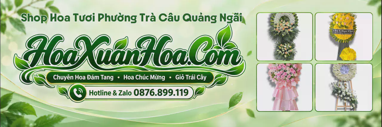 Ảnh bìa Cửa Hàng Bán Hoa Tươi Tại Phường Trà Câu Quảng Ngãi - Shop Hoa Giao Tận Nhà
