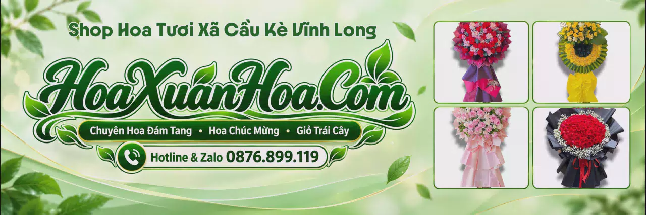 Ảnh bìa Tiệm Hoa Tươi Tại Xã Cầu Kè Vĩnh Long - Tiệm Hoa Tươi Giao Tận Nhà