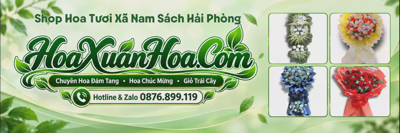 Ảnh bìa Tiệm Hoa Tươi Tại Xã Nam Sách Hải Phòng - Đặt Hoa Tươi Nhanh Chóng