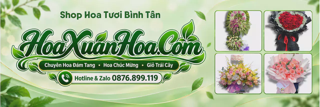 Ảnh bìa Tiệm Hoa Tươi Tại Bình Tân - Shop Hoa Giao Tận Nhà