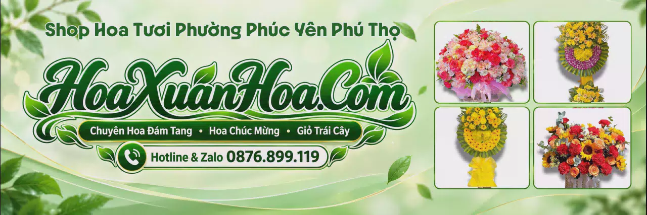 Ảnh bìa Shop Hoa Tươi Tại Phường Phúc Yên Phú Thọ - Dịch Vụ Hoa Tươi Giao Nhanh