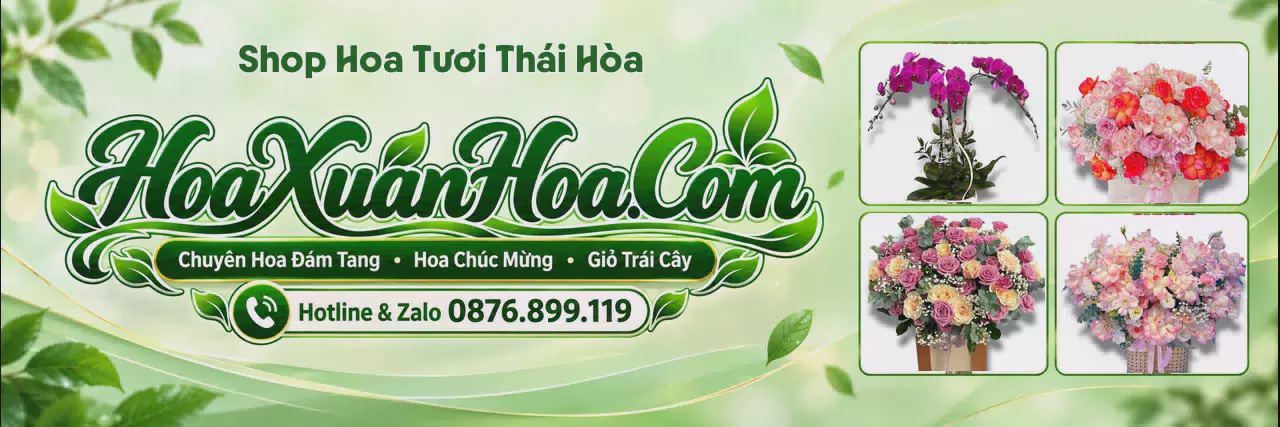 Ảnh bìa Shop Hoa Tươi Tại Thái Hòa - Giao Hoa Tận Địa Chỉ