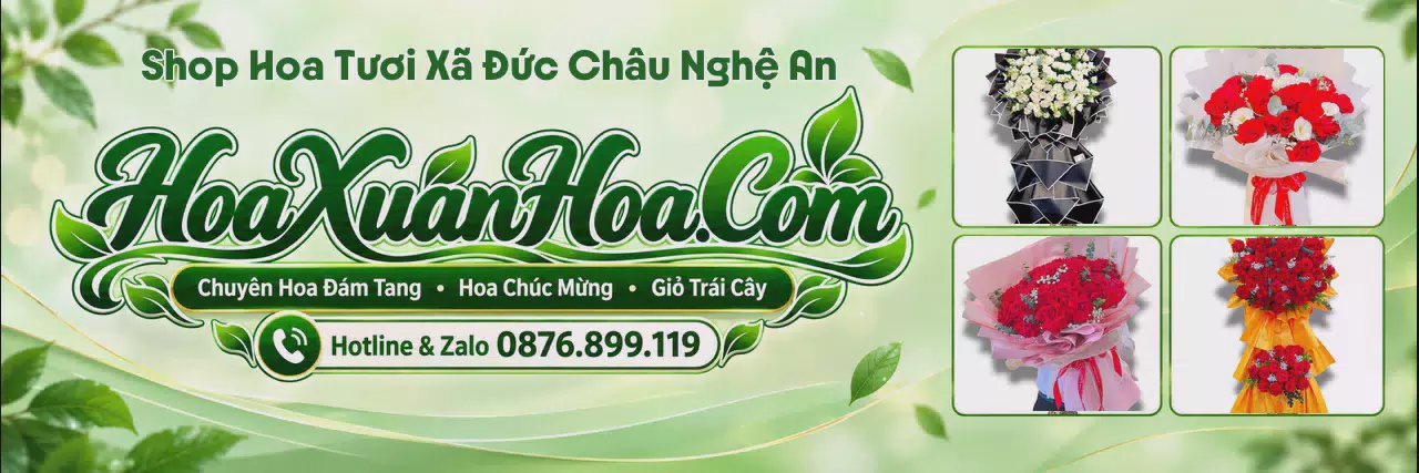 Ảnh bìa Tiệm Hoa Tươi Tại Xã Đức Châu Nghệ An - Tiệm Hoa Giao Hoa Tận Nhà