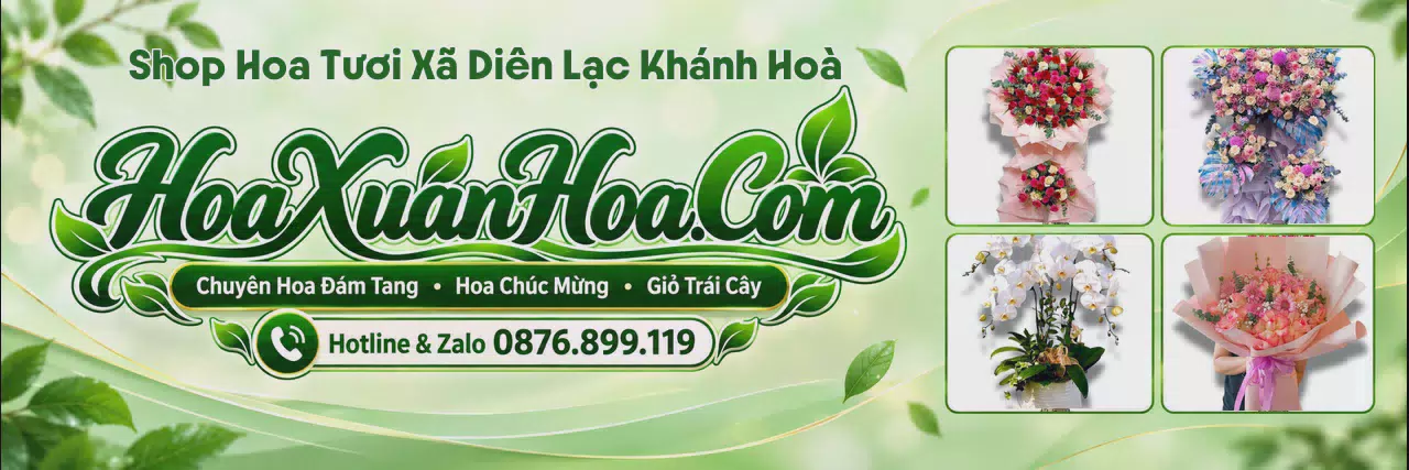 Ảnh bìa Shop Hoa Tươi Tại Xã Diên Lạc Khánh Hoà - Đặt Hoa Tươi Online