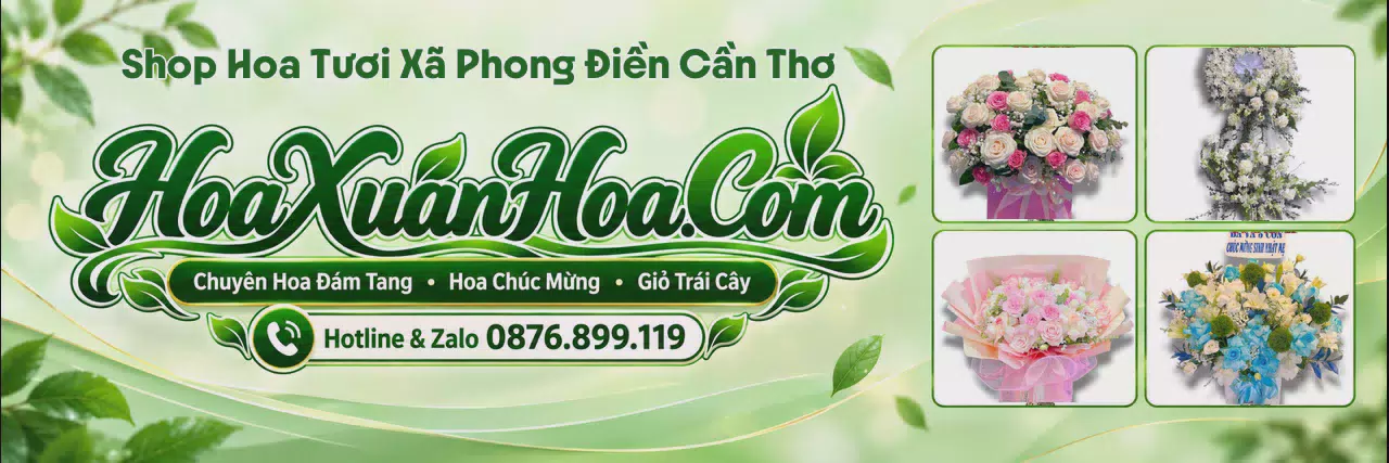 Ảnh bìa Tiệm Hoa Tươi Tại Xã Phong Điền Cần Thơ - Dịch Vụ Hoa Tươi Tận Nơi