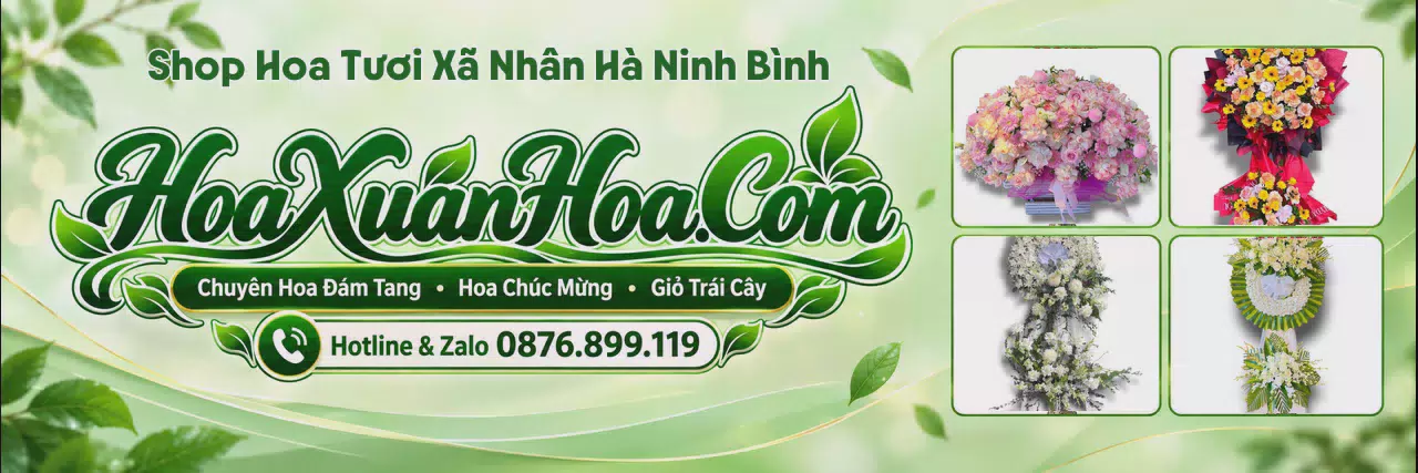 Ảnh bìa Tiệm Hoa Tươi Tại Xã Nhân Hà Ninh Bình - Đặt Hoa Nhanh Trong Ngày