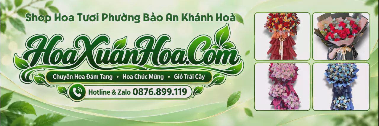 Ảnh bìa Shop Hoa Tươi Tại Phường Bảo An Khánh Hoà - Đặt Hoa Dễ Dàng Nhanh Chóng