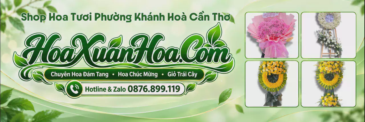 Ảnh bìa Đặt Hoa Tươi Tại Phường Khánh Hoà Cần Thơ - Đặt Hoa Dễ Dàng Nhanh Chóng