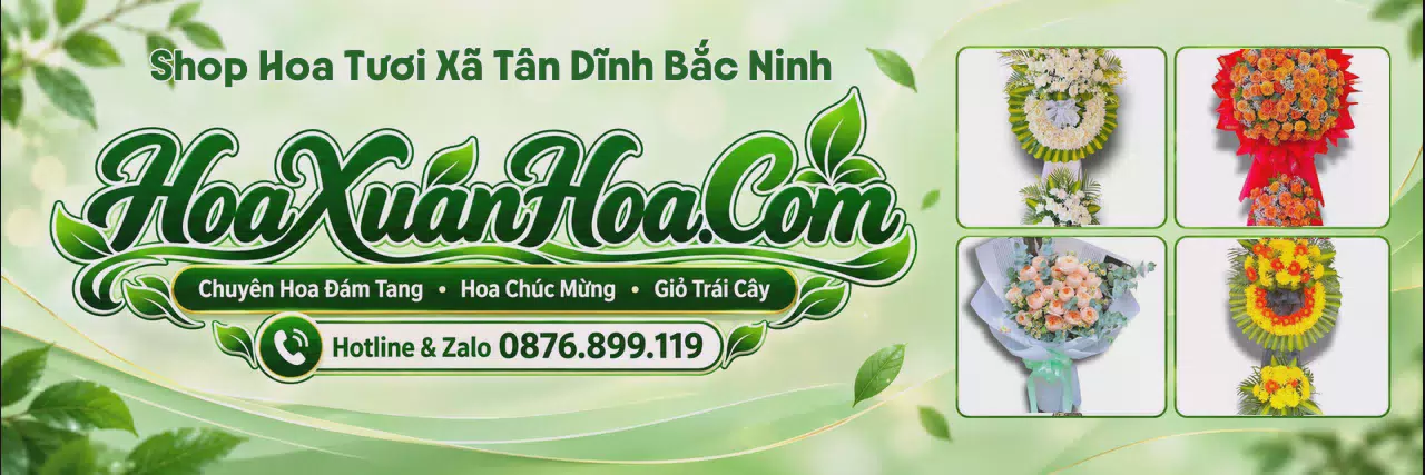 Ảnh bìa Tiệm Hoa Tươi Tại Xã Tân Dĩnh Bắc Ninh - Dịch Vụ Hoa Tươi Giao Nhanh
