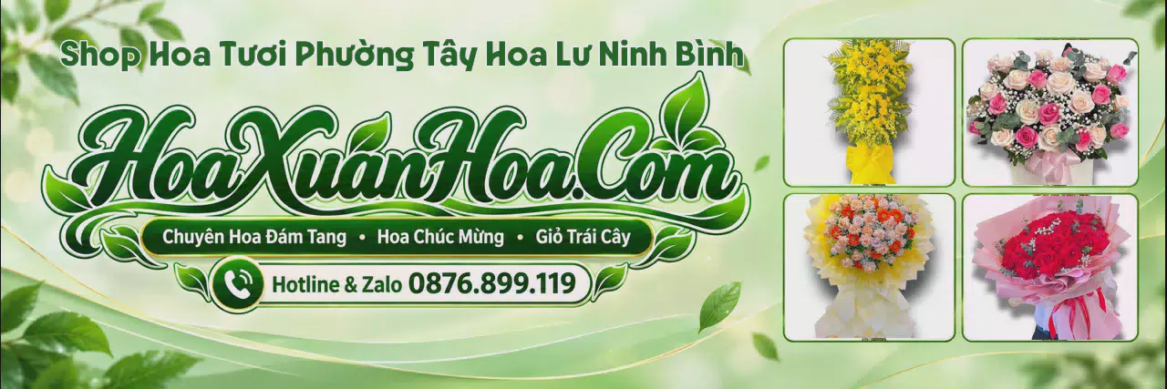 Ảnh bìa Cửa Hàng Bán Hoa Tươi Tại Phường Tây Hoa Lư Ninh Bình - Đặt Hoa Online Giao Tận Nhà