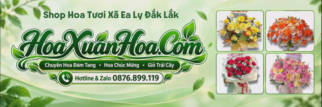 Ảnh bìa Đặt Hoa Tươi Tại Xã Ea Ly Đắk Lắk - Giao Hoa Tận Nơi
