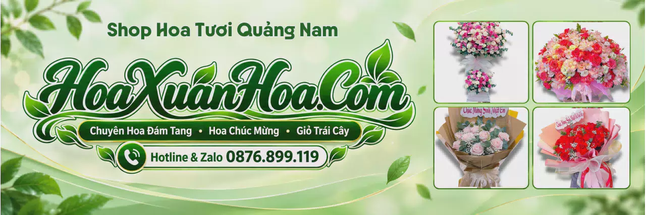 Ảnh bìa Cửa Hàng Hoa Tươi Tại Quảng Nam - Tiệm Hoa Tươi Gần Đây