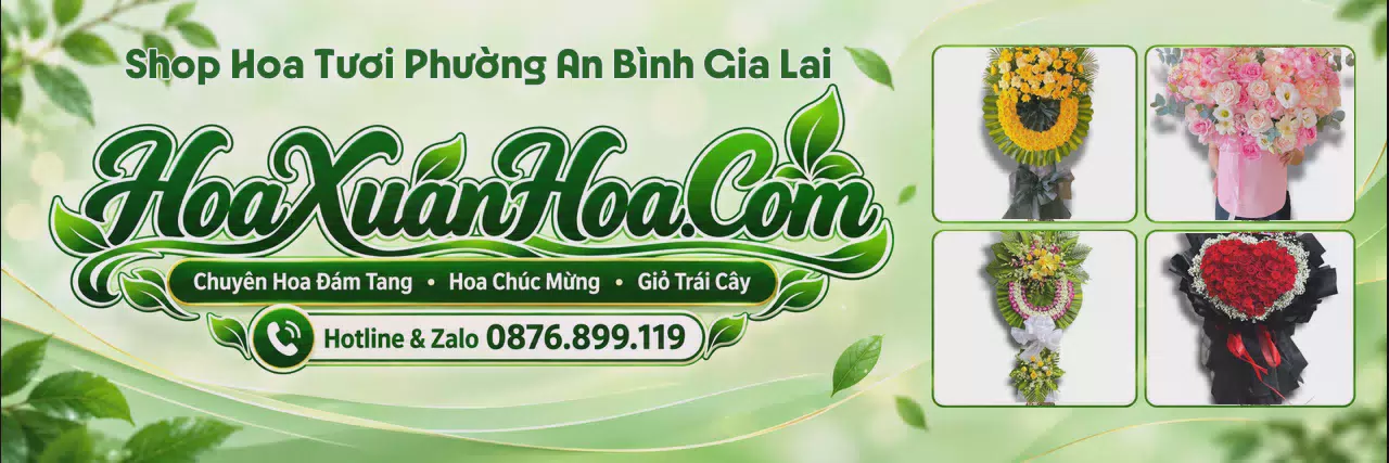 Ảnh bìa Shop Hoa Tươi Tại Phường An Bình Gia Lai - Nhận Đặt Hoa Online