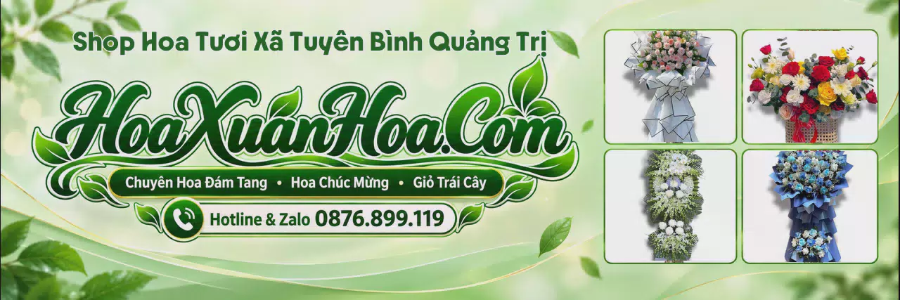 Ảnh bìa Cửa Hàng Bán Hoa Tươi Tại Xã Tuyên Bình Quảng Trị - Đặt Hoa Tươi Trực Tuyến