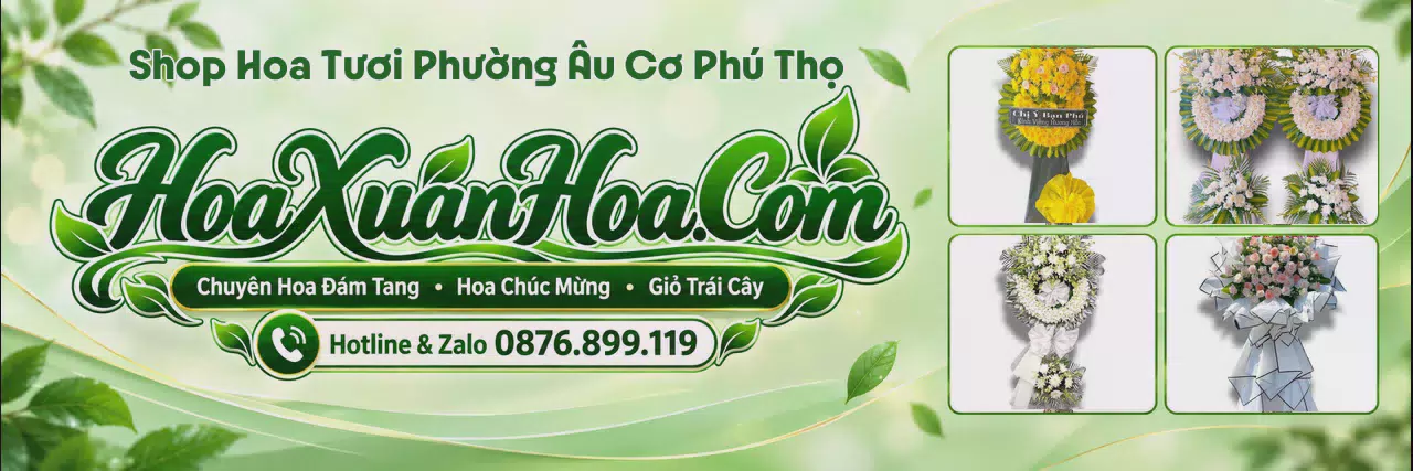 Ảnh bìa Cửa Hàng Hoa Tươi Tại Phường Âu Cơ Phú Thọ - Đặt Hoa Online Giao Tận Nhà