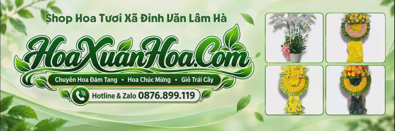 Ảnh bìa Cửa Hàng Hoa Tươi Tại Xã Đinh Văn Lâm Hà - Giao Hoa Tận Địa Chỉ