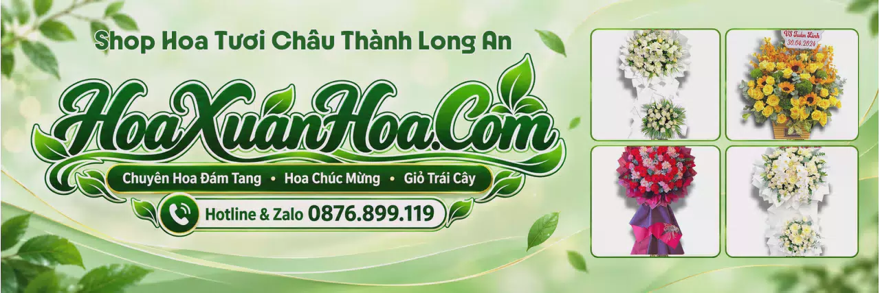 Ảnh bìa Tiệm Hoa Tươi Tại Châu Thành Long An - Đặt Hoa Online Giao Tận Nhà