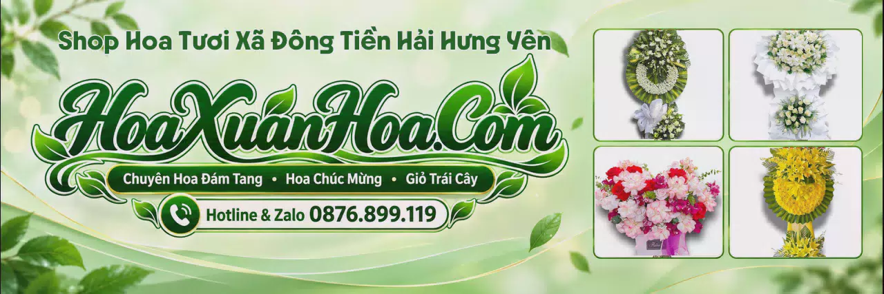 Ảnh bìa Cửa Hàng Hoa Tươi Tại Xã Đông Tiền Hải Hưng Yên - Shop Hoa Nhận Đơn Online