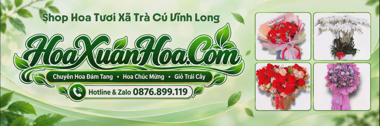 Ảnh bìa Tiệm Hoa Tươi Tại Xã Trà Cú Vĩnh Long - Giao Hoa Tận Nơi