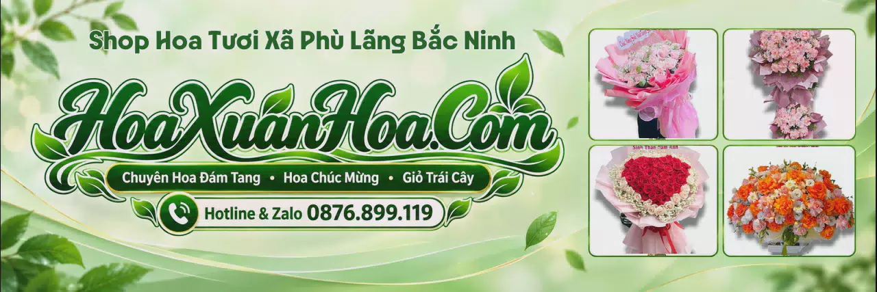Ảnh bìa Tiệm Hoa Tươi Tại Xã Phù Lãng Bắc Ninh - Dịch Vụ Hoa Tươi Tận Nơi