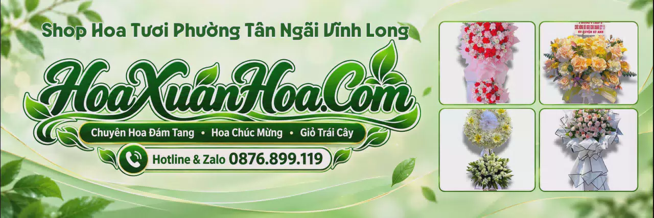 Ảnh bìa Shop Hoa Tươi Tại Phường Tân Ngãi Vĩnh Long - Đặt Hoa Tươi Trực Tuyến