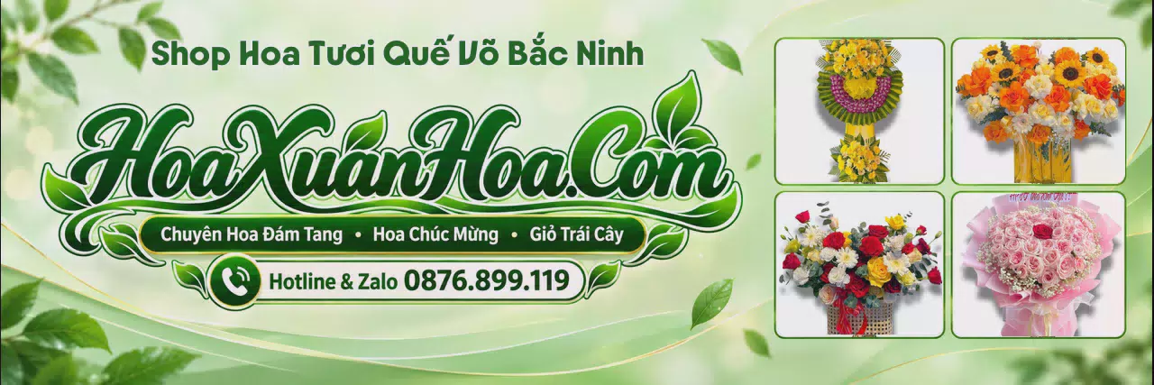 Ảnh bìa Cửa Hàng Bán Hoa Tươi Tại Quế Võ Bắc Ninh - Shop Hoa Online Uy Tín