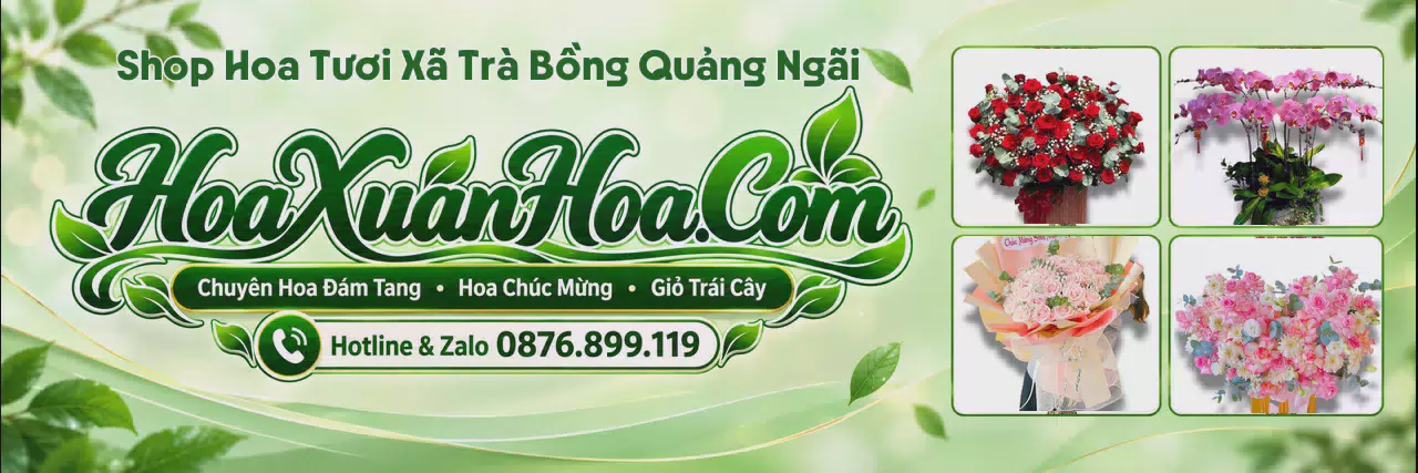 Ảnh bìa Shop Hoa Tươi Tại Xã Trà Bồng Quảng Ngãi - Tiệm Hoa Giao Nhanh
