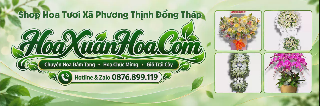 Ảnh bìa Shop Hoa Tươi Tại Xã Phương Thịnh Đồng Tháp - Đặt Hoa Tươi Online