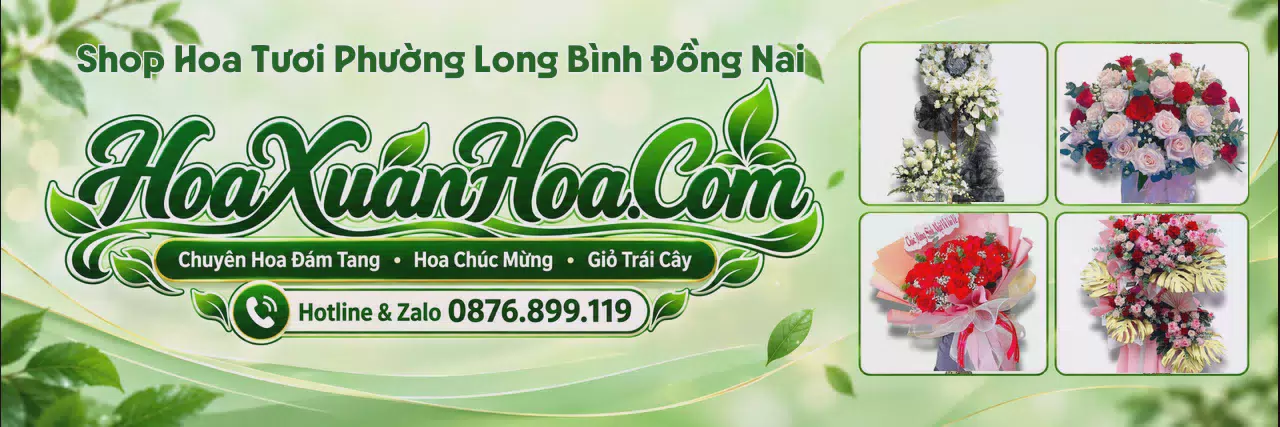 Ảnh bìa Shop Hoa Tươi Tại Phường Long Bình Đồng Nai - Giao Hoa Tận Địa Chỉ