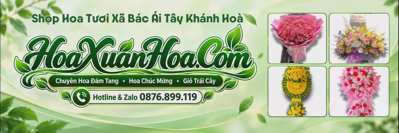 Ảnh bìa Shop Hoa Tươi Tại Xã Bác Ái Tây Khánh Hoà - Đặt Hoa Tươi Online