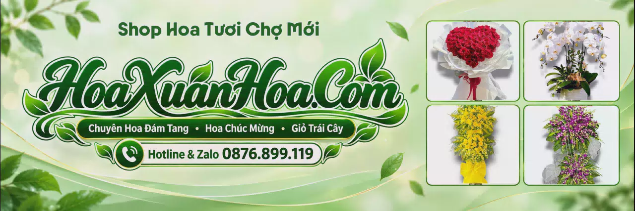 Ảnh bìa Đặt Hoa Tươi Tại Chợ Mới - Tiệm Hoa Tươi Giao Nhanh