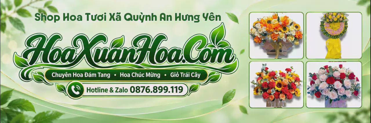 Ảnh bìa Shop Hoa Tươi Tại Xã Quỳnh An Hưng Yên - Dịch Vụ Đặt Hoa Trực Tuyến