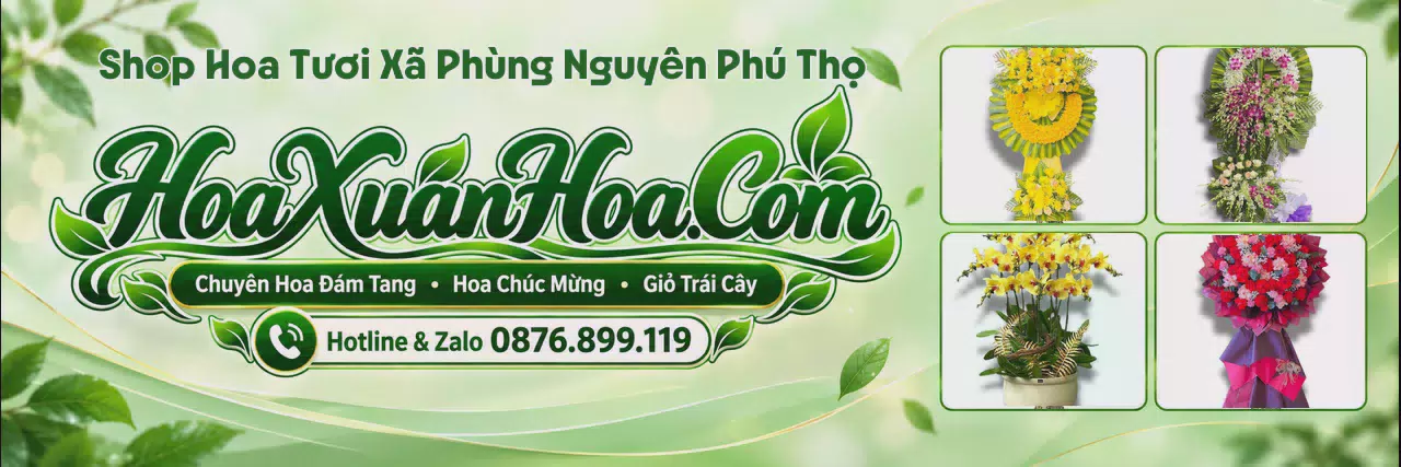Ảnh bìa Tiệm Hoa Tươi Tại Xã Phùng Nguyên Phú Thọ - Tiệm Hoa Tươi Gần Đây