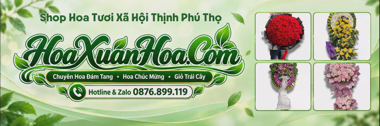 Ảnh bìa Shop Hoa Tươi Tại Xã Hội Thịnh Phú Thọ - Tiệm Hoa Tươi Gần Đây