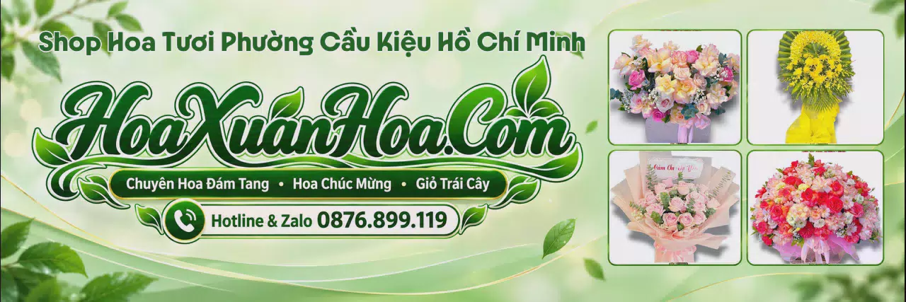 Ảnh bìa Đặt Hoa Tươi Tại Phường Cầu Kiệu Hồ Chí Minh - Đặt Hoa Nhanh Trong Ngày