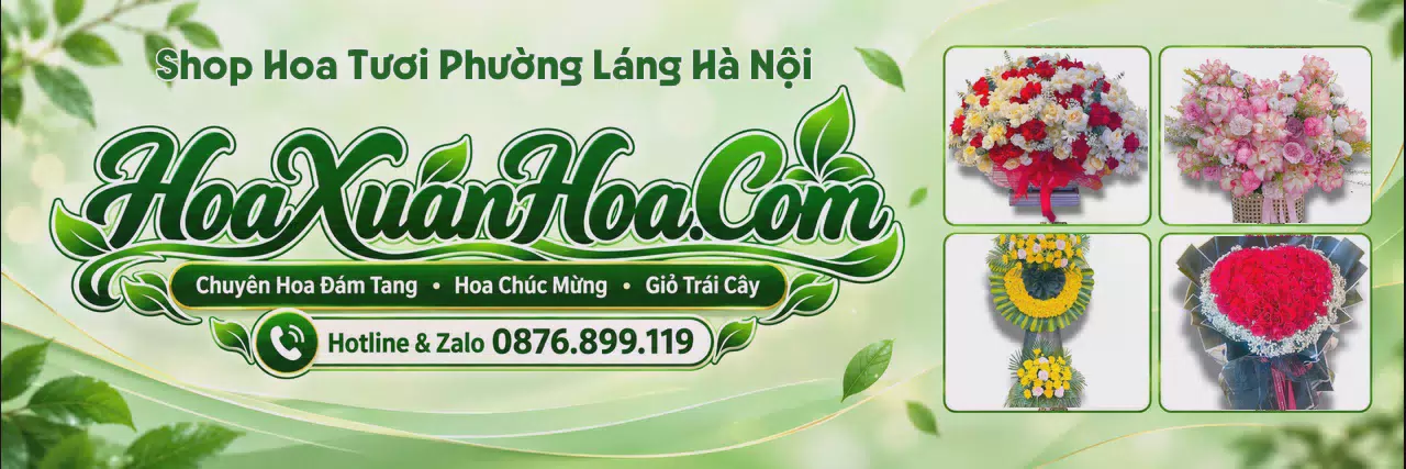 Ảnh bìa Cửa Hàng Hoa Tươi Tại Phường Láng Hà Nội - Shop Hoa Nhận Đơn Online