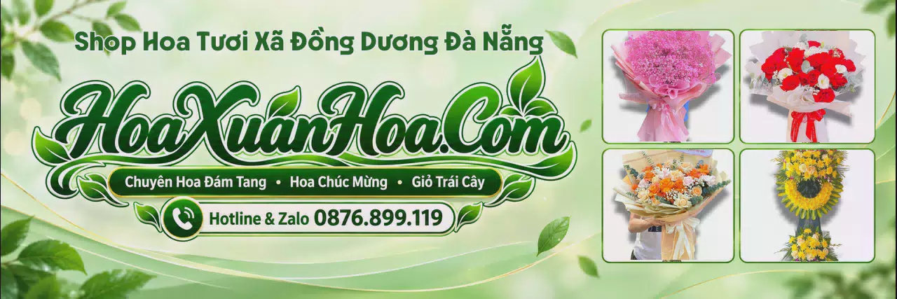 Ảnh bìa Tiệm Hoa Tươi Tại Xã Đồng Dương Đà Nẵng - Đặt Hoa Tươi Giao Tận Nơi