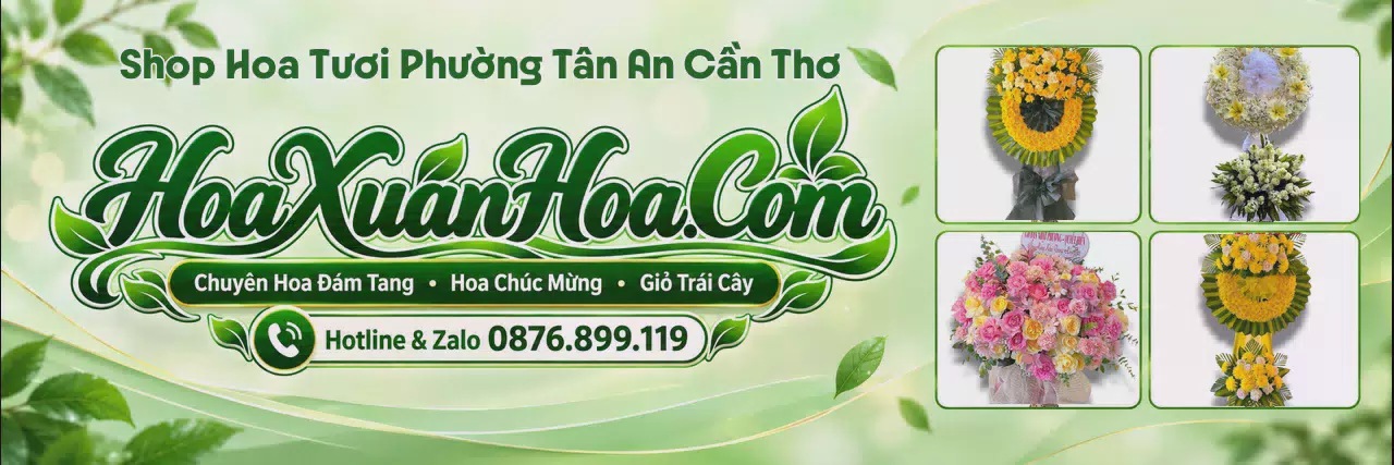 Ảnh bìa Shop Hoa Tươi Tại Phường Tân An Cần Thơ - Tiệm Hoa Tươi Giao Tận Nhà