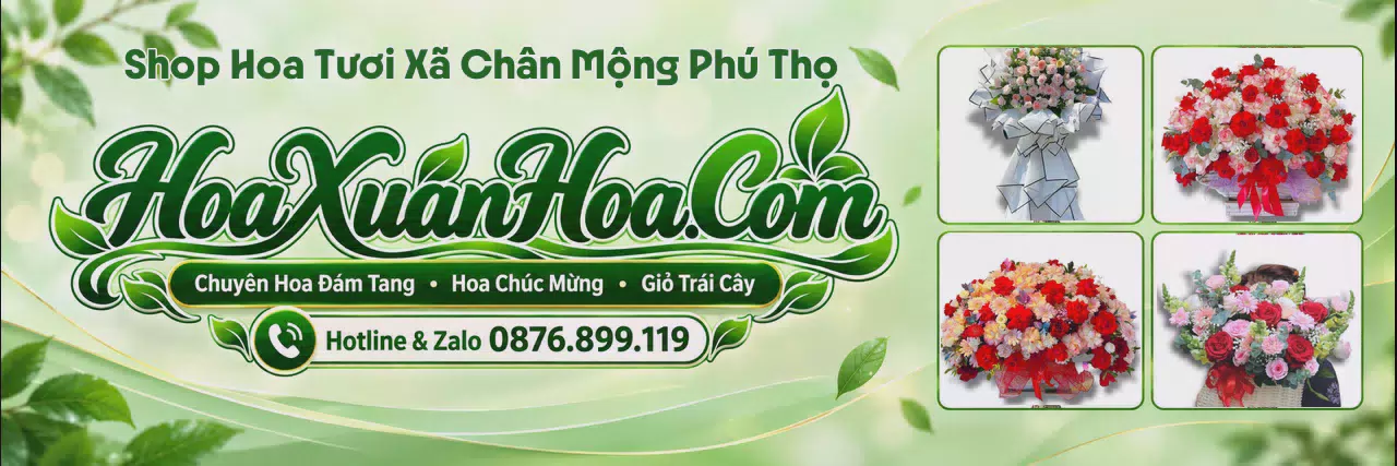 Ảnh bìa Shop Hoa Tươi Tại Xã Chân Mộng Phú Thọ - Giao Hoa Nhanh Chóng