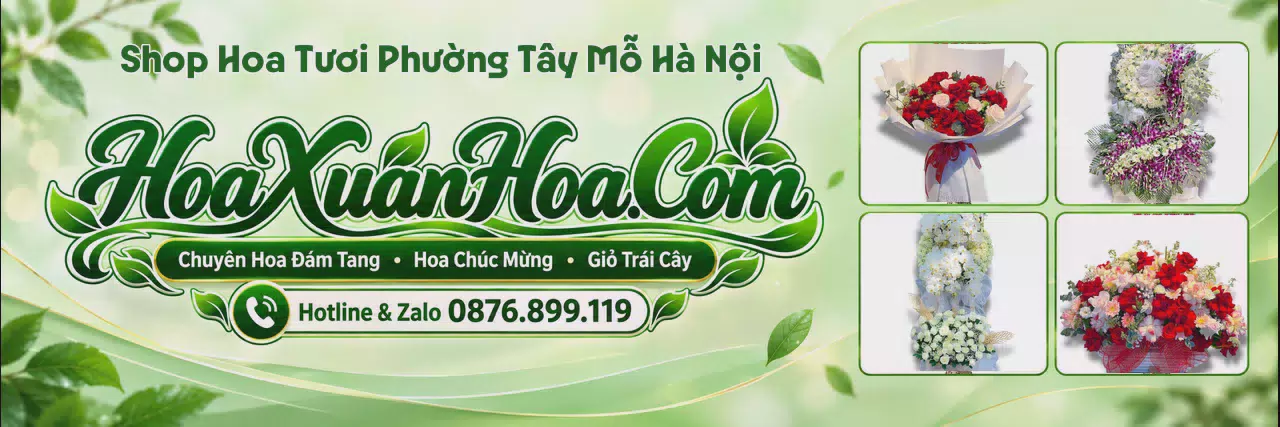 Ảnh bìa Đặt Hoa Tươi Tại Phường Tây Mỗ Hà Nội - Dịch Vụ Hoa Tươi Tận Nơi