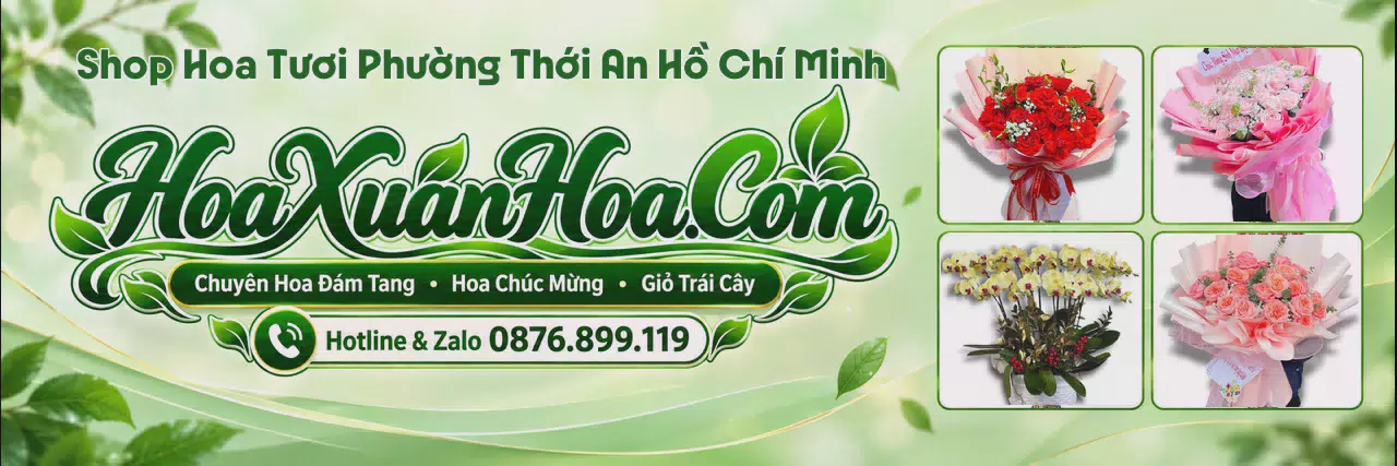 Ảnh bìa Shop Hoa Tươi Tại Phường Thới An Hồ Chí Minh - Dịch Vụ Hoa Tươi Tận Nơi