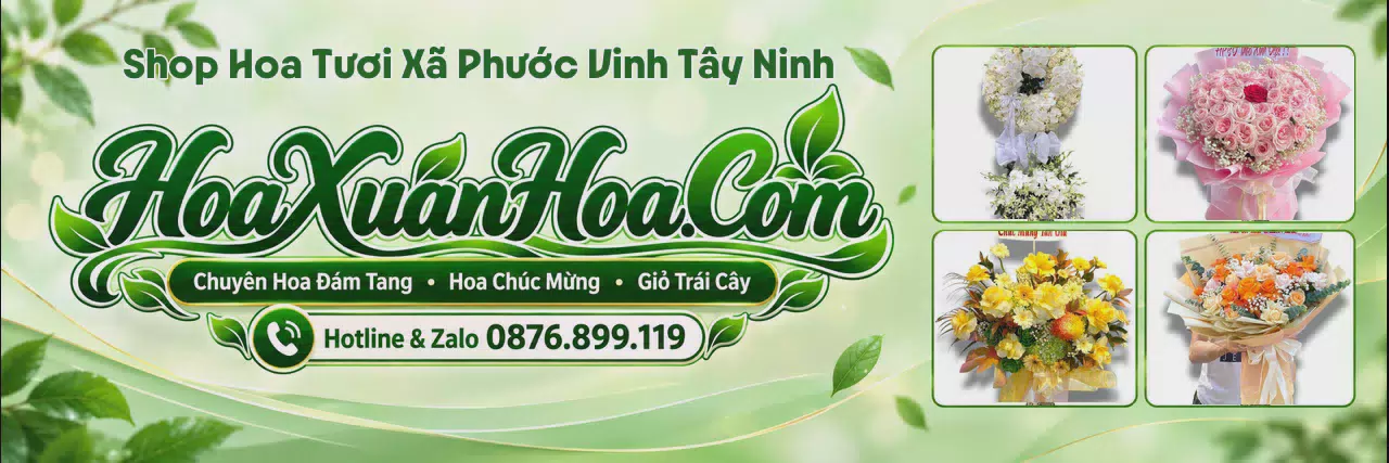 Ảnh bìa Tiệm Hoa Tươi Tại Xã Phước Vinh Tây Ninh - Shop Hoa Tươi Đặt Trực Tuyến