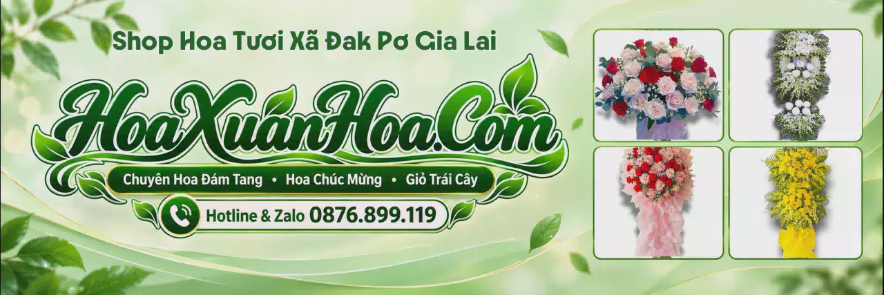 Ảnh bìa Tiệm Hoa Tươi Tại Xã Đak Pơ Gia Lai - Đặt Hoa Tươi Nhanh Chóng