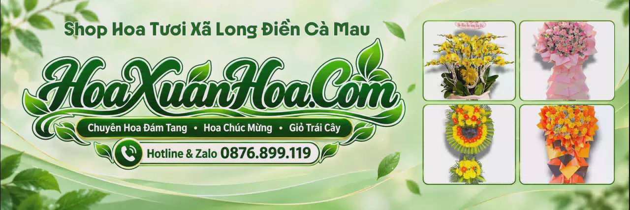 Ảnh bìa Shop Hoa Tươi Tại Xã Long Điền Cà Mau - Shop Hoa Giao Nhanh Trong Ngày