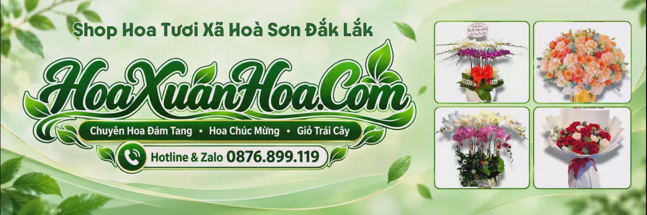 Ảnh bìa Shop Hoa Tươi Tại Xã Hoà Sơn Đắk Lắk - Đặt Hoa Online Giao Tận Nhà
