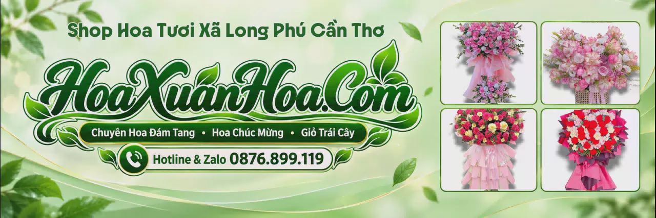 Ảnh bìa Cửa Hàng Bán Hoa Tươi Tại Xã Long Phú Cần Thơ - Shop Hoa Giao Tận Nhà